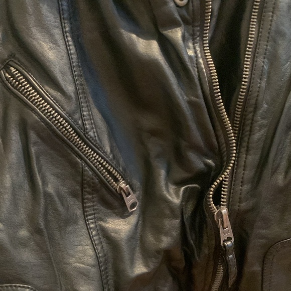 Abercrombie & Fitch jacket, faux leather - Picture 4 of 7
